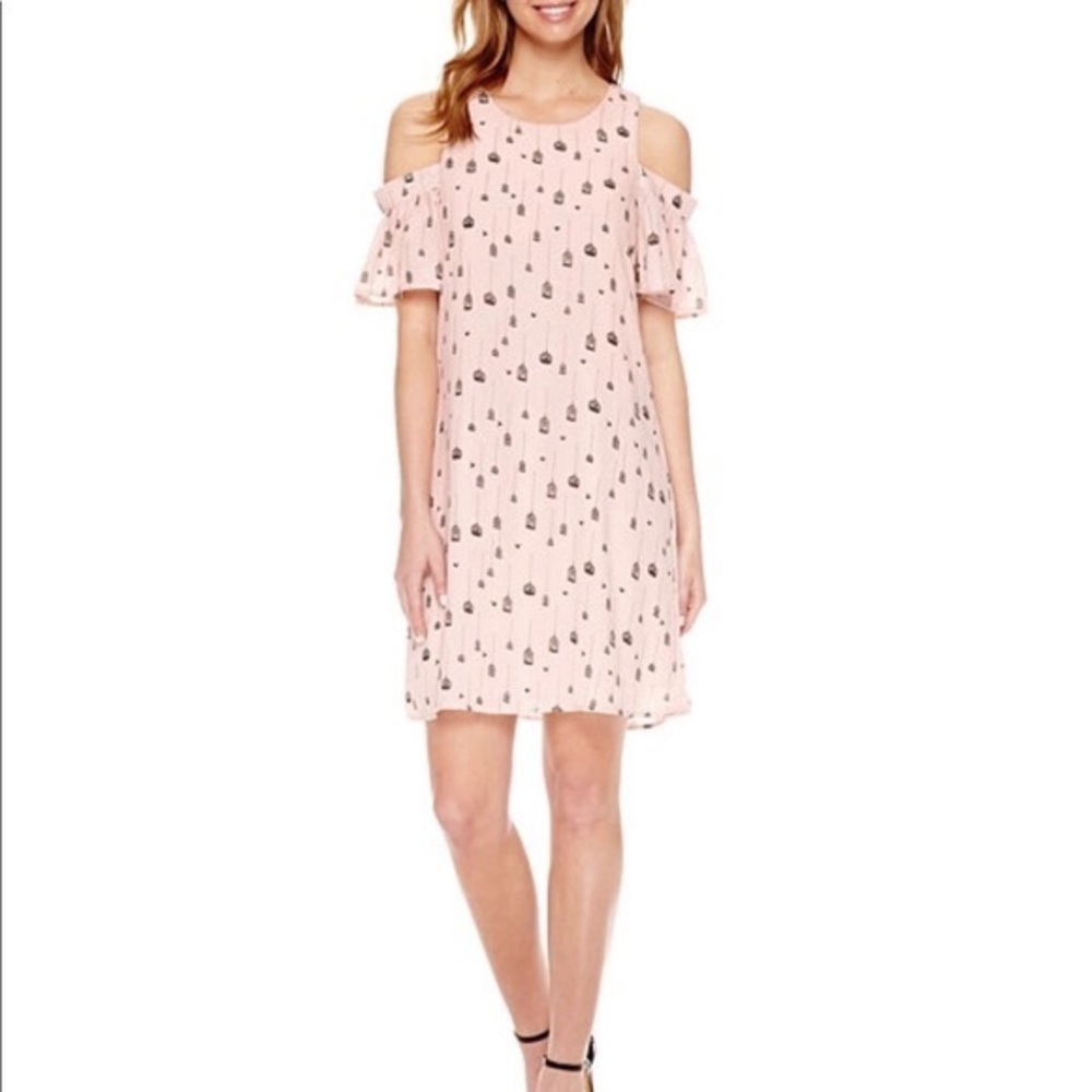 City Streets Birdcage Shift Dress size 6